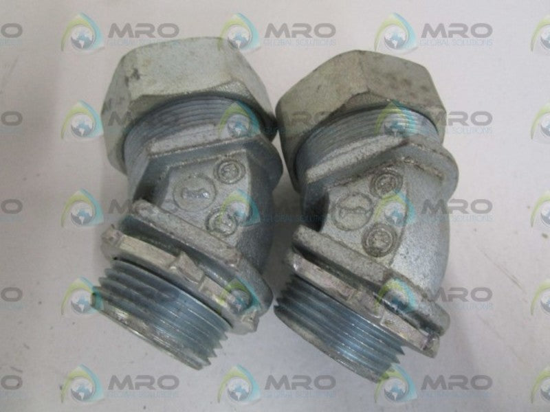 LOT OF 2 GOULD 1" CONNECTOR 13-100 *NEW IN BOX*