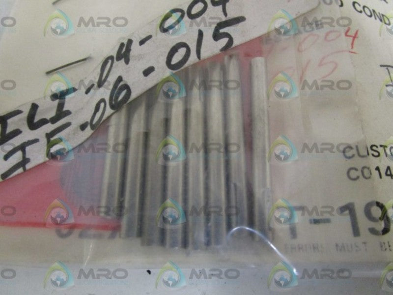 LOT OF 8 FISHER PIN GROOVE 1C8991X0022 *NEW IN FACTORY BAG*