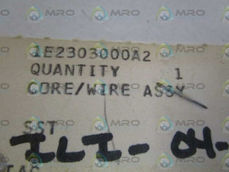 FISHER CORE/WIRE ASSY 1E2303000A2 * NEW IN FACTORY BAG *