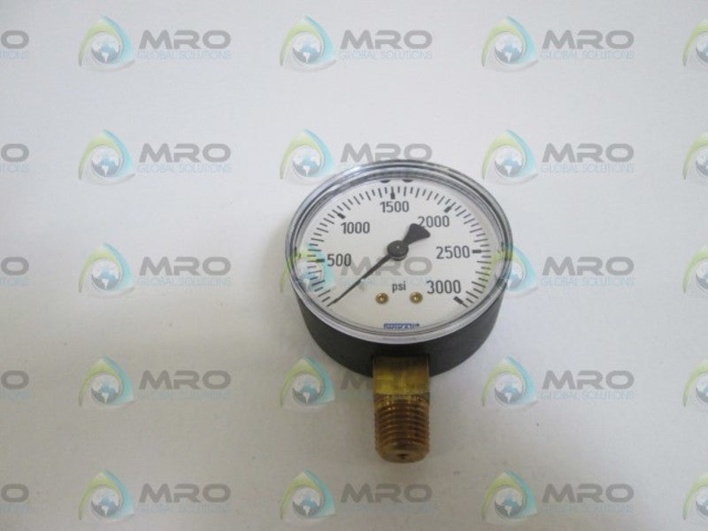 WIKA 4253230 111.10 2.5" GAUGE 3000 PSI  NSMP