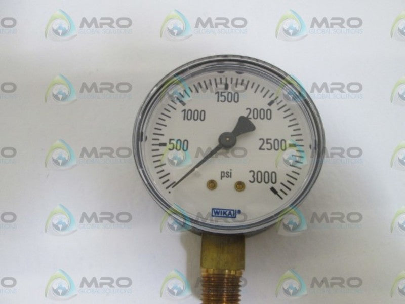 WIKA 4253230 111.10 2.5" GAUGE 3000 PSI  NSMP