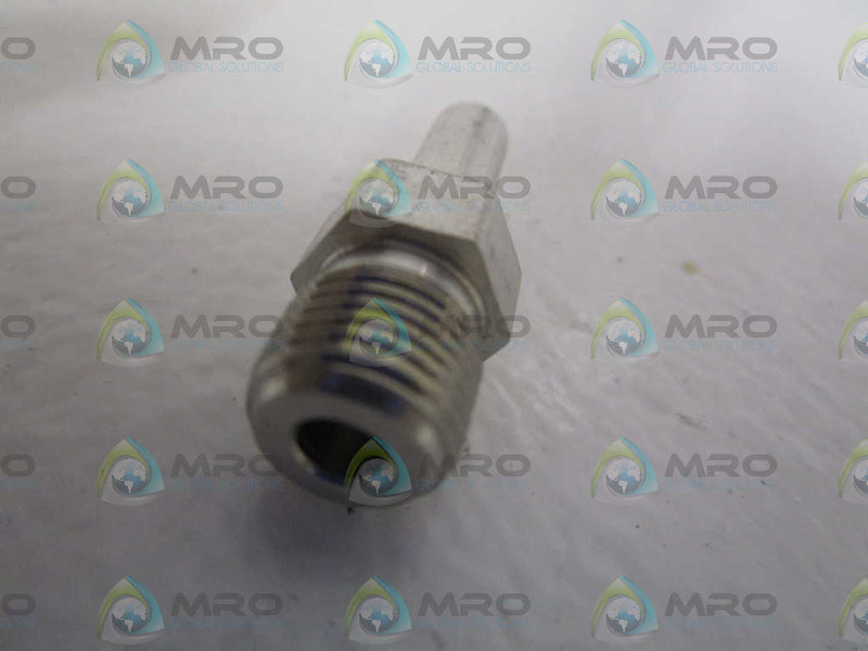 LOT OF 10 PARKER MALE ADAPTER 1/4"T X 1/8"NPT *NEW NO BOX*