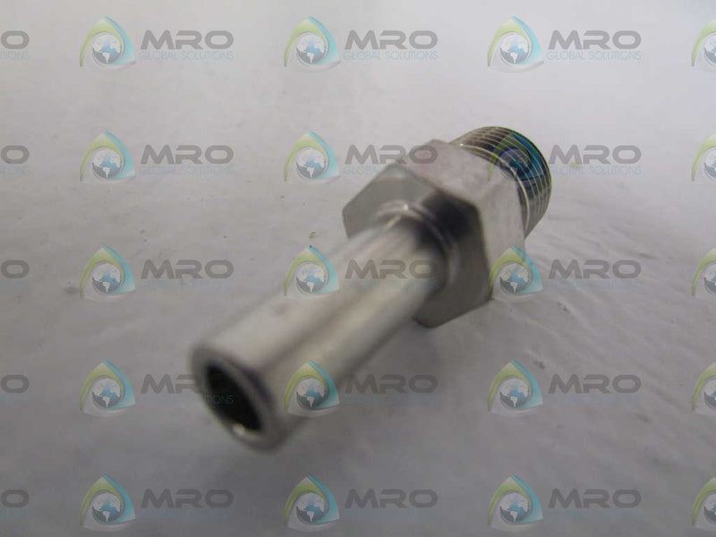 LOT OF 10 PARKER MALE ADAPTER 1/4"T X 1/8"NPT *NEW NO BOX*