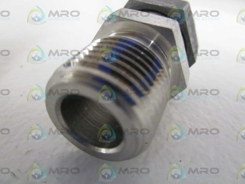 LOT OF 6 PARKER 1/2" MNPT X 5/8" MALE CONNECTOR 10-8 *NEW NO BOX*