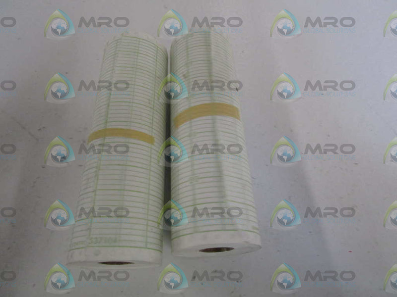 LOT OF 2 GRAPHIC CONTROLS CHART PAPER 537104 *NEW NO BOX*