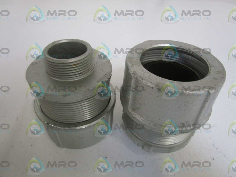 LOT OF 2 CROUSE-HINDS CGB4913 CABLE FITTING 1-1/4" *NEW IN BOX*