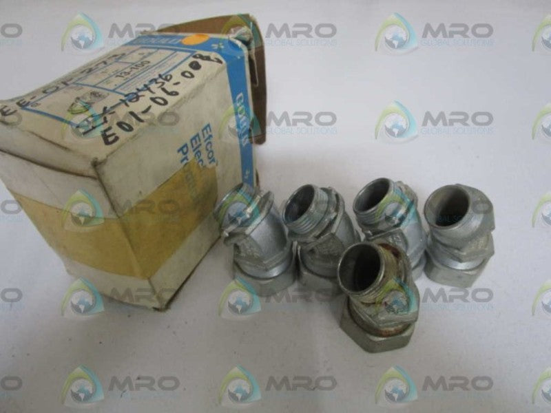 LOT OF 5 GOULD 1" CONNECTOR 13-100 *NEW IN BOX*