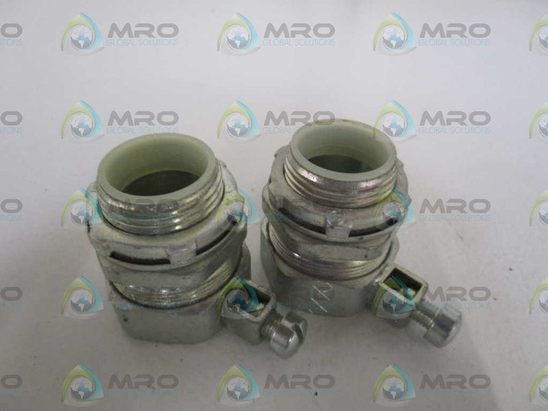 LOT OF 2 GOULD 1" CONNECTOR 11-100BG *NEW IN BOX*