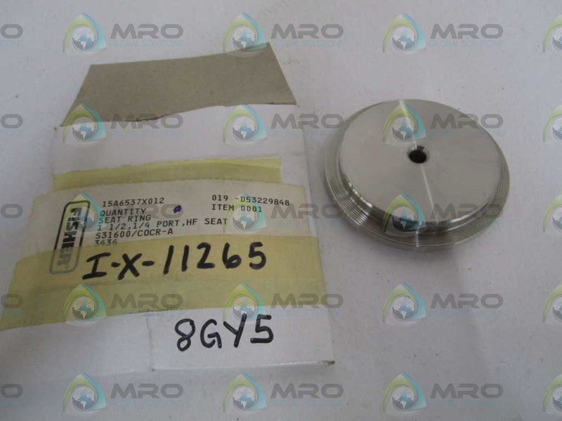 FISHER 1-1/2" SEAT RING 15A6537X012 * ORIGINAL PACKAGE *