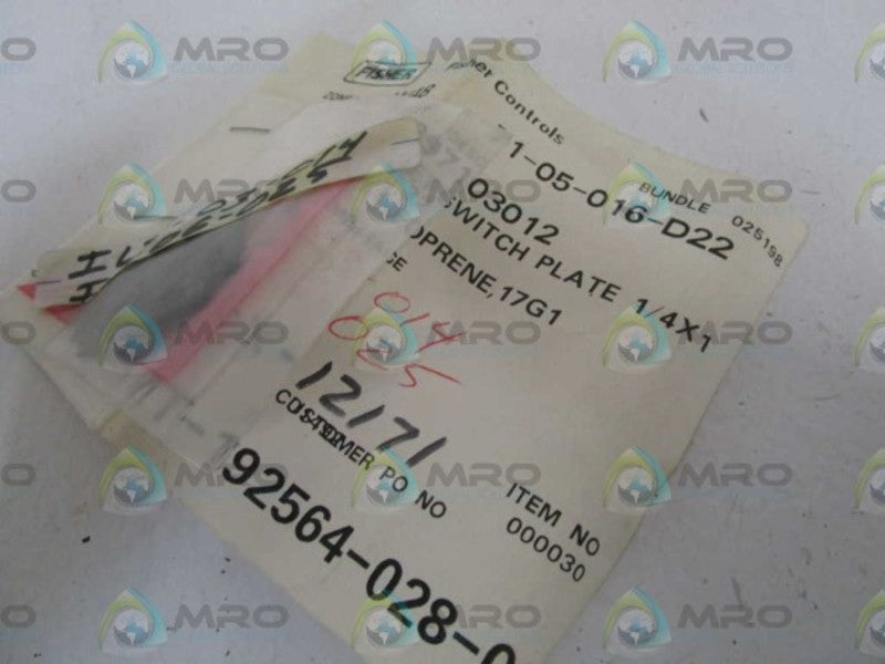 LOT OF 5 FISHER GASKET 1D397103012 *NEW IN FACTORY BAG*