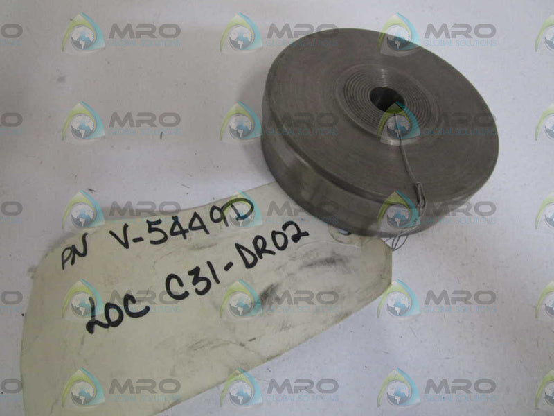 HYTROL VALVE DISC RETAINER V-5449D *NEW NO BOX*