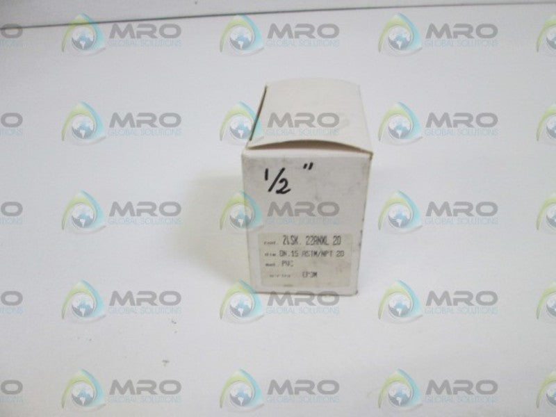 TECO PLASTIC VALVE 1/2"  EPDM ZVSK.22ANXL20  NSMP