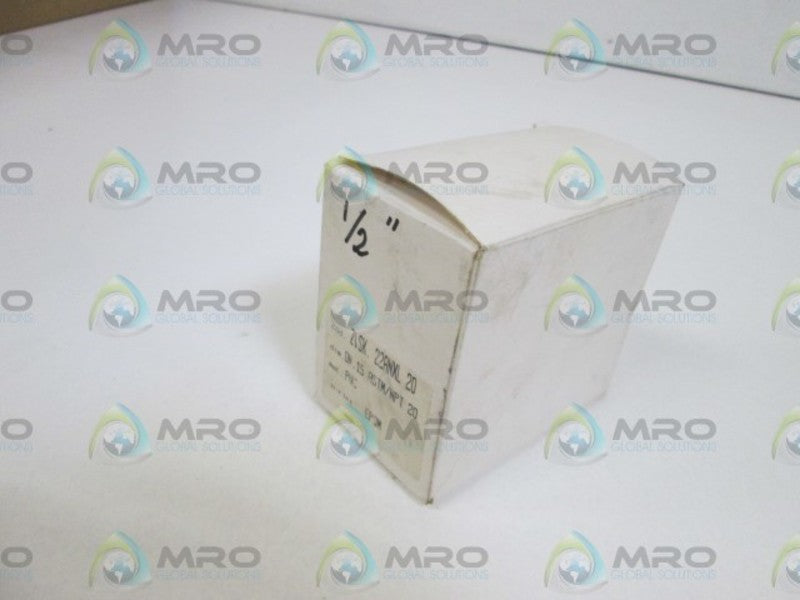TECO PLASTIC VALVE 1/2"  EPDM ZVSK.22ANXL20  NSMP