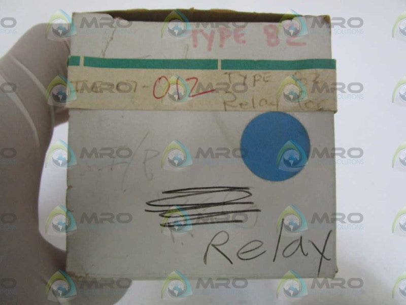 FISHER RELAY TYPE 82 *NEW IN BOX*
