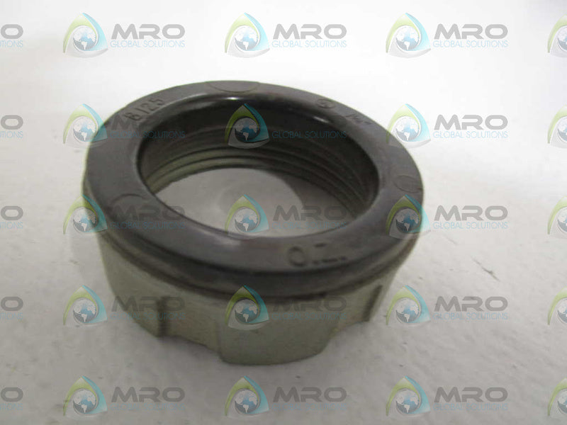 LOT OF 5 O-Z/GEDNEY 1-1/4" CONDUIT BUSHING B125 *NEW NO BOX*