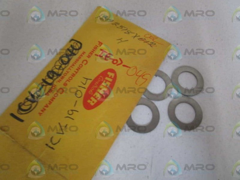 LOT OF 4 FISHER WASHER 13A2518X062 *NEW NO BOX*