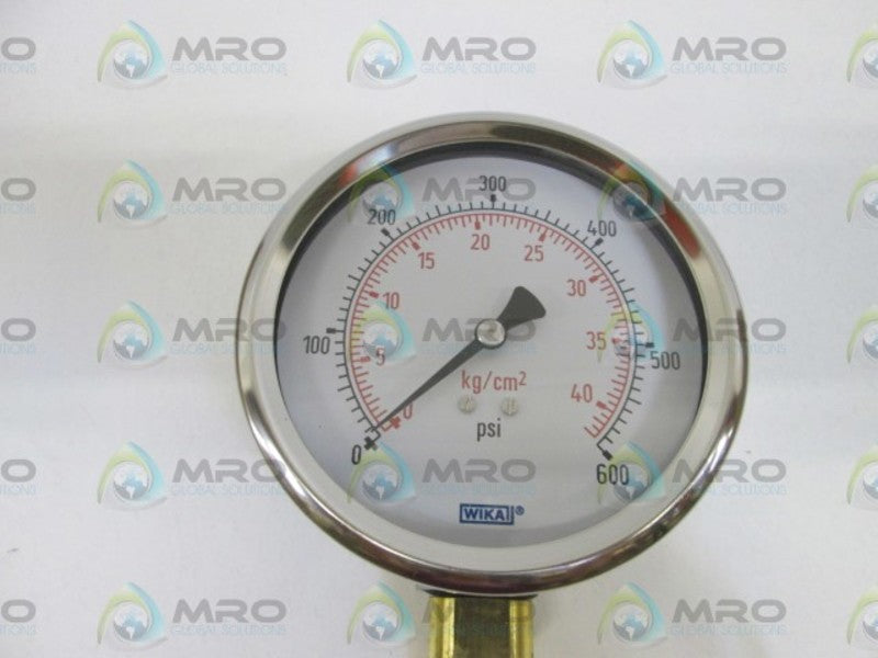 WIKA GAUGE 600PSI 4271930 / 212.53 4" NSMP