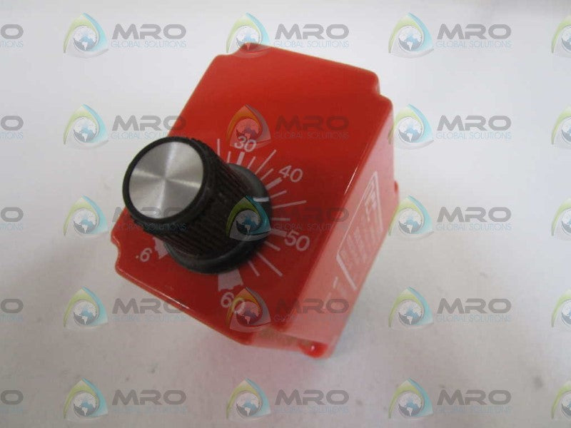 NCC .6-60 SEC. SOLID STATE TIMER S1K-60-461 *USED*