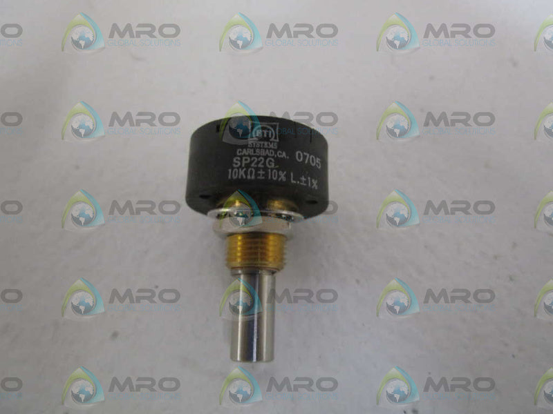 ETI POTENTIOMETER SP22G-10K * NEW NO BOX *