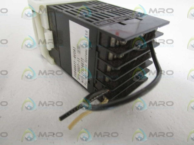 FUJIE ELECTRIC TEMPERATURE CONTROL PXR4RAY1-4V0A1 *USED*