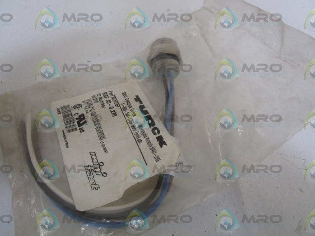 TURCK CORDSET RSF 40-0.2M *NEW IN FACTORY BAG*