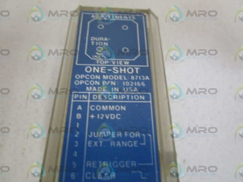 OPCON MODULAR COMPONENT 8713A *USED*