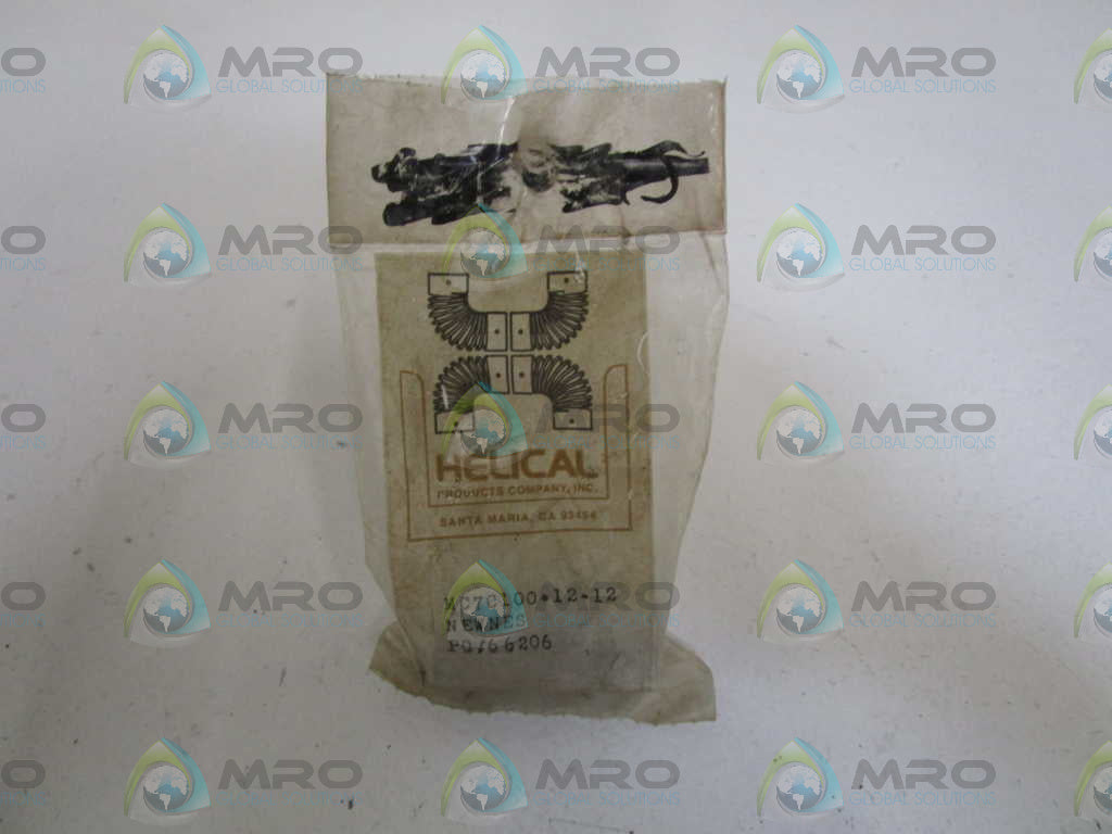 HELICAL FLEX COUPLING MC7C100-12-12 *NEW IN FACTORY BAG*