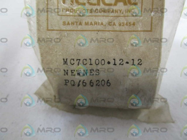 HELICAL FLEX COUPLING MC7C100-12-12 *NEW IN FACTORY BAG*