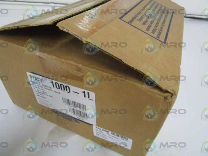 LOT OF 6 PIREX BEAKER 1000-1L  NSMP