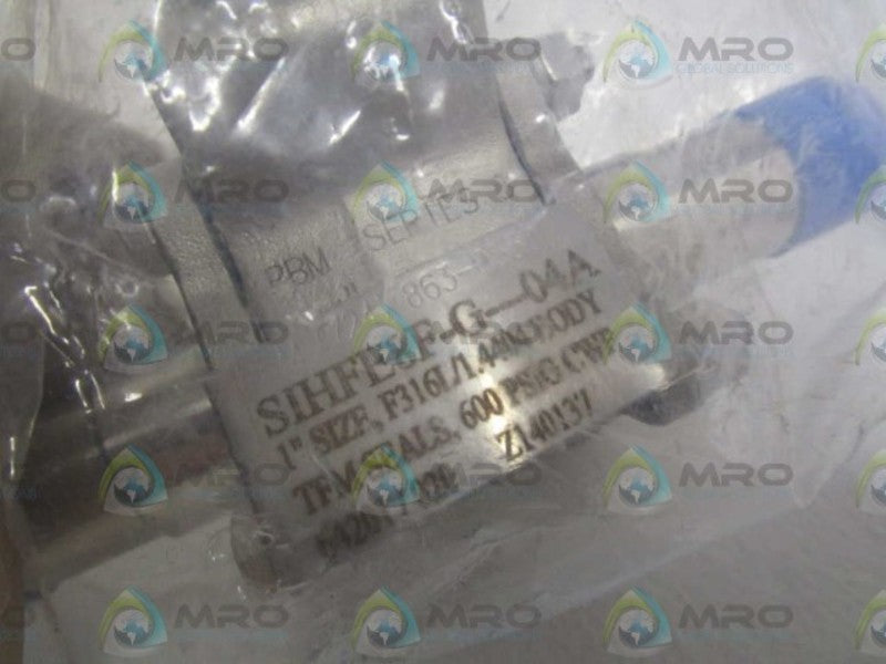 PBM 1" BALL VALVE SIHFE8F-G-04A *NEW IN BAG*