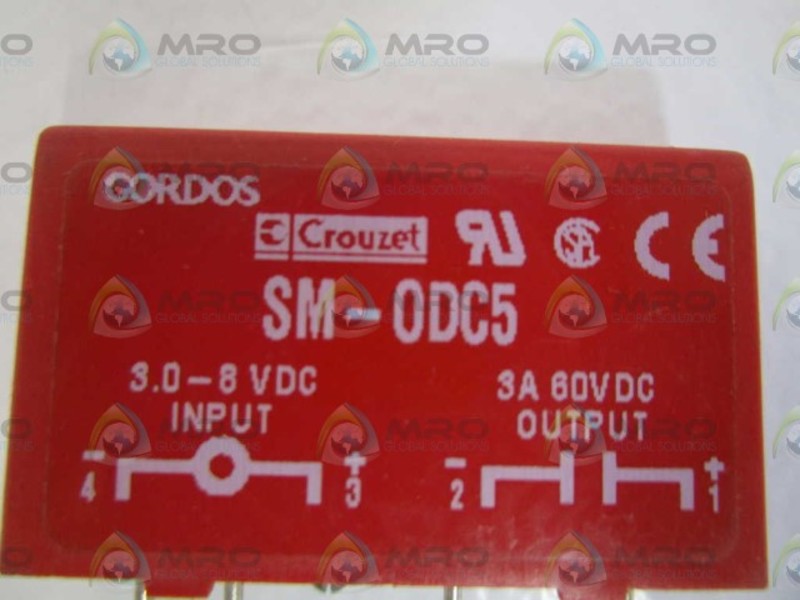 LOT OF 5 GORDOS SM-ODC5 OUTPUT MODULE *USED*
