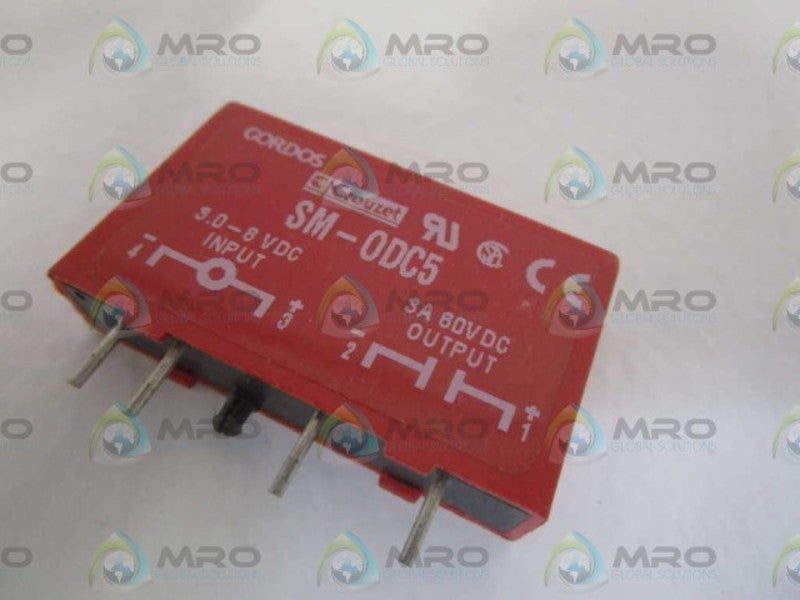 LOT OF 5 GORDOS SM-ODC5 OUTPUT MODULE *USED*