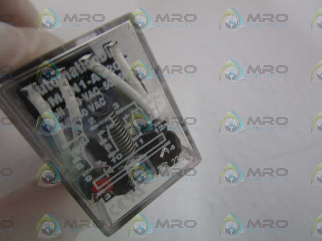LOT OF 3 AUTOMATION DIRECT 120VAC RELAY QM4N1-A120 *USED*