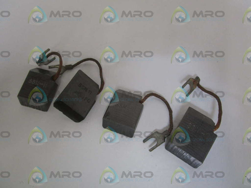 LOT OF 4 ACP CARBON BRUSH SSM-11 *USED*
