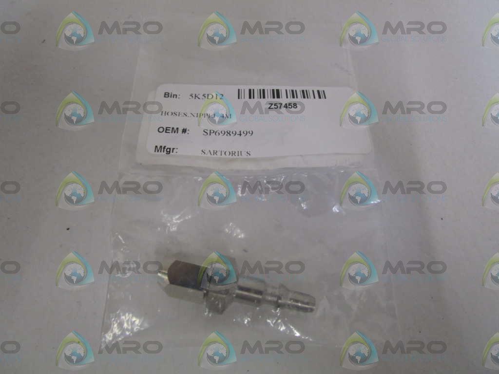 SARTORIUS 4M NIPPEL HOSE SP6989499 *NEW IN BAG*