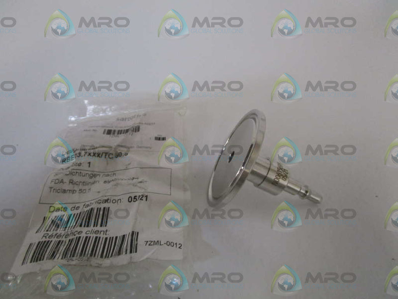 SARTORIUS SANITARY CONNECTION 1" TO 1-1/2" ADAPTER 17783  * NEW IN BAG *