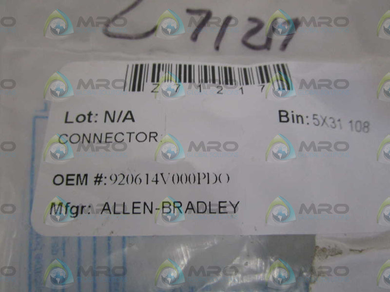 INDUSTRIAL SPARE PART 920614V000PDO NSNP