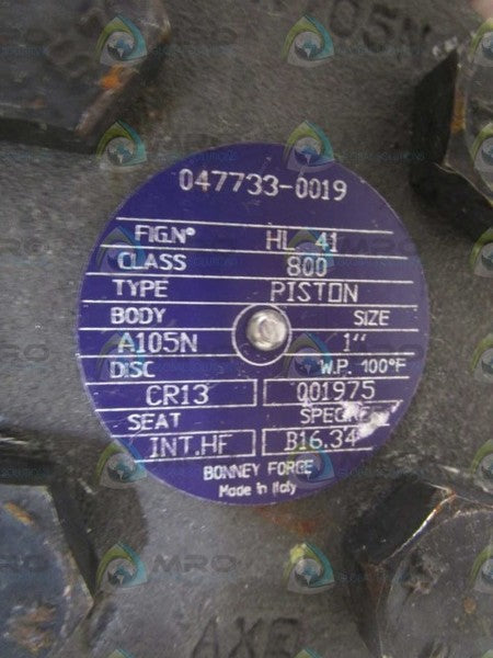 BONNEY FORGE 1" 047733-0019 NSNP