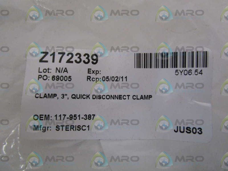 STERIS 3" 117-951-387 NSNP