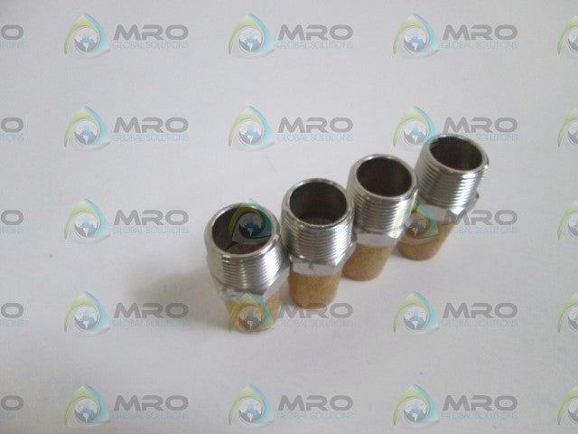 LOT OF 4 PARKER 3/4" MUFFLER/FILTER EM75 *NEW IN BOX*