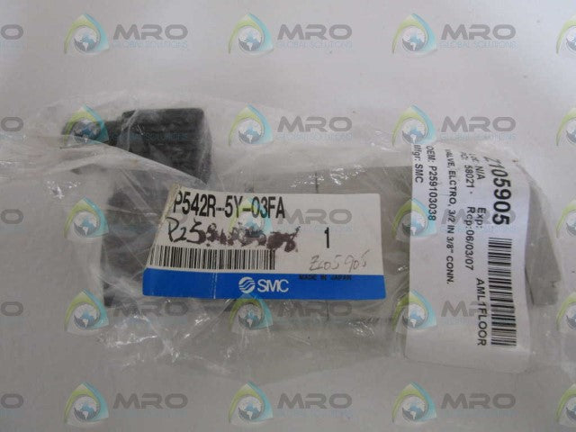 SMC SOLENOID VALVE EVP542R-5Y-03FA *NEW IN BAG*