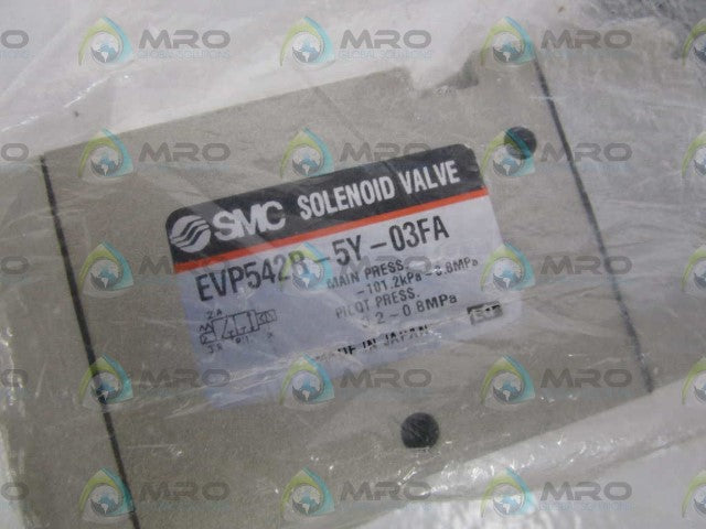 SMC SOLENOID VALVE EVP542R-5Y-03FA *NEW IN BAG*