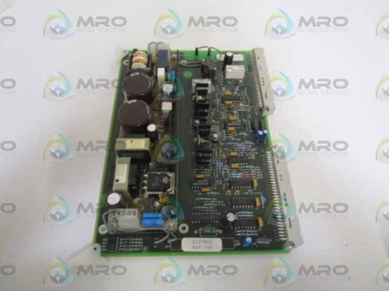 GENERAL ELECTRIC GRID BIAS INTERFACE BOARD 2137893 *USED*
