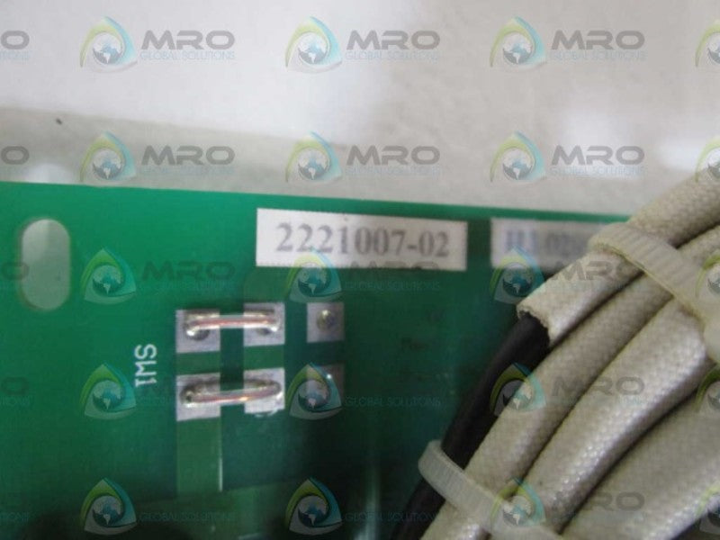 GENERAL ELECTRIC TAP SWITCHING BOARD 2221007-02 *USED*