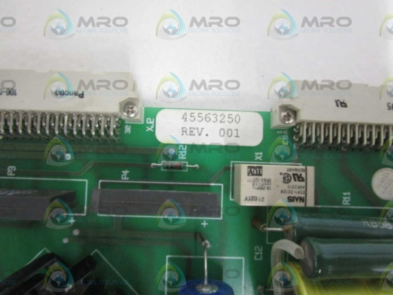 GENERAL ELECTRIC AUXILIARY POWER SUPPLY BOARD 45563250 *USED*