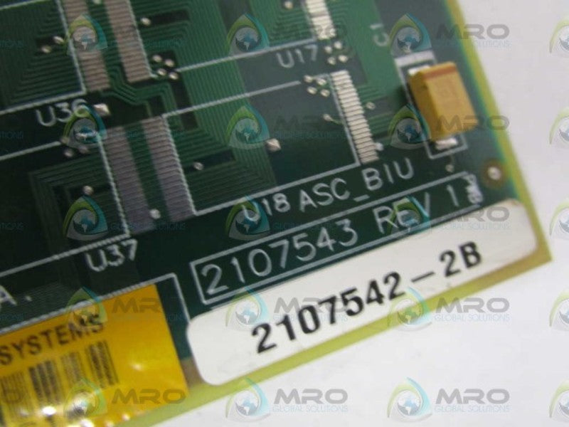 GENERAL ELECTRIC ASC BOARD 2107543 *USED*