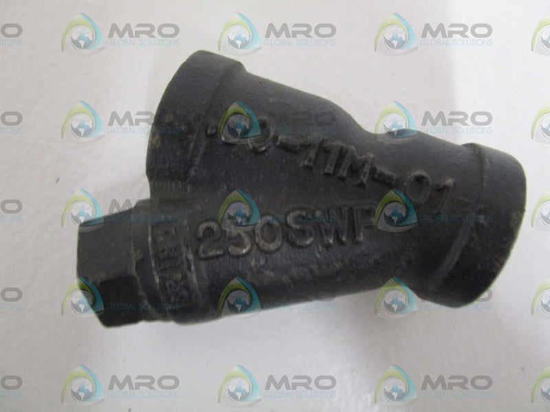 MUELLER 1/2" STEAM STRAINER 250SWP .50-11M-01 *NEW NO BOX*