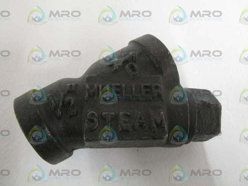 MUELLER 1/2" STEAM STRAINER 250SWP .50-11M-01 *NEW NO BOX*