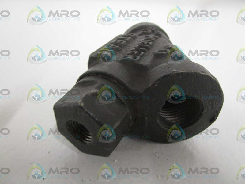 MUELLER 1/2" STEAM STRAINER 250SWP .50-11M-01 *NEW NO BOX*