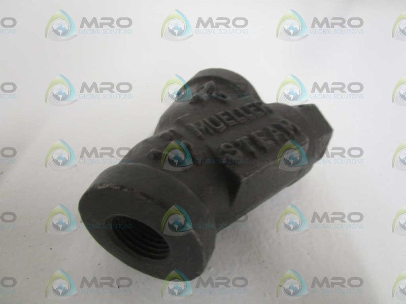 MUELLER 1/2" STEAM STRAINER 250SWP .50-11M-01 *NEW NO BOX*